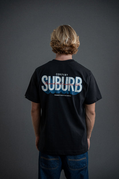 CAMISETA REGULAR SHADOW PRETO