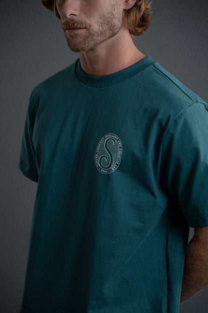 CAMISETA REGULAR ICON VERDE