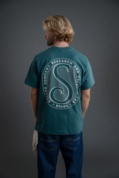 CAMISETA REGULAR ICON VERDE