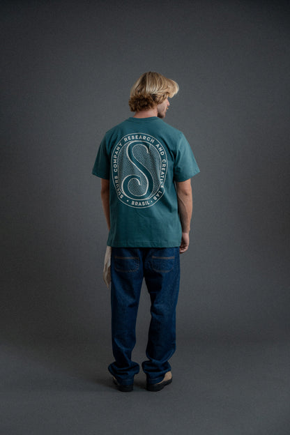 CAMISETA REGULAR ICON VERDE