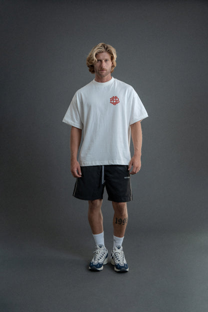 CAMISETA BOXY AQUARELA OFF WHITE