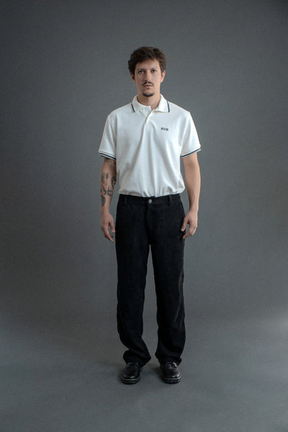 CAMISA POLO DUO OFF WHITE