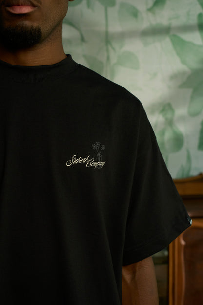 DINNER BOXY TEE PRETO