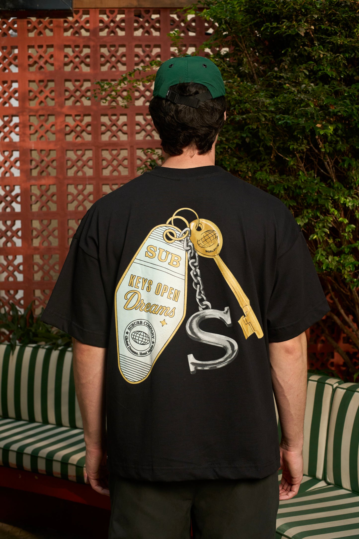 KAYCHAIN BOXY TEE PRETO