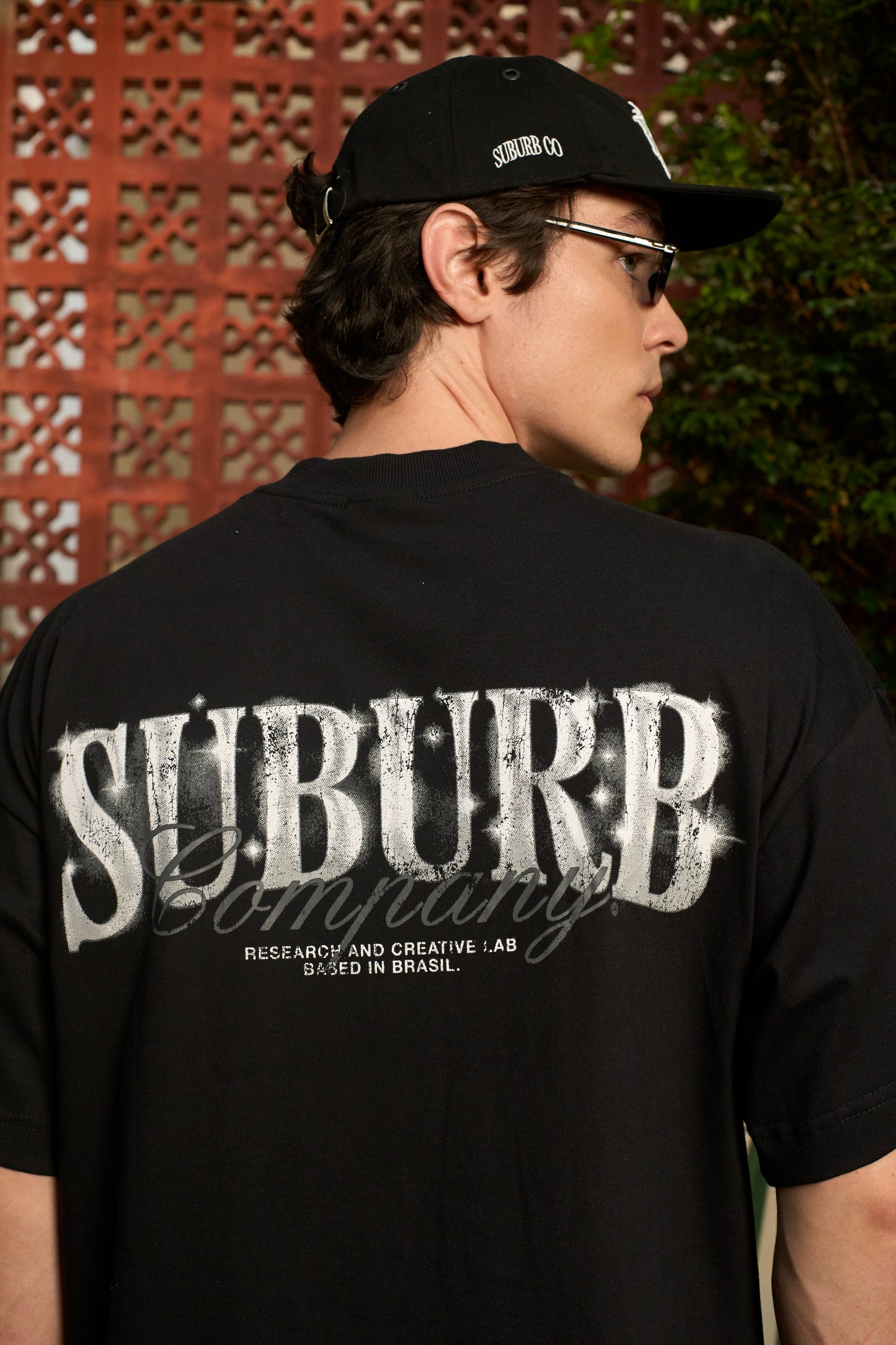 VINTAGE LOGO BOXY TEE PRETO