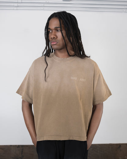 UNF  BOXY TEE  SAND