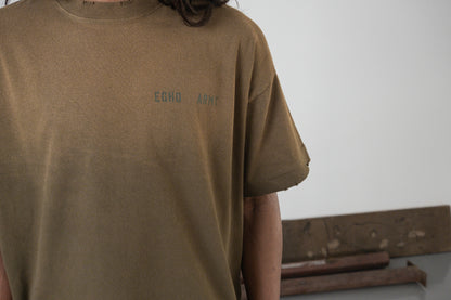 UNF  BOXY TEE  OLIVE GREEN