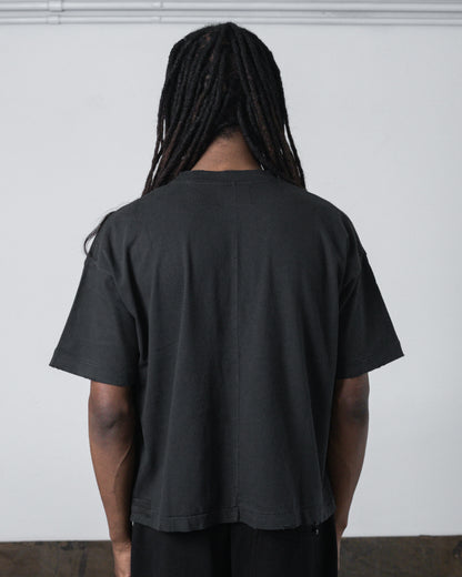 UNF  BOXY TEE  BLACK