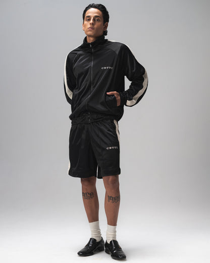 BERMUDA ESPORTIVA "VOYAGE" BLACK