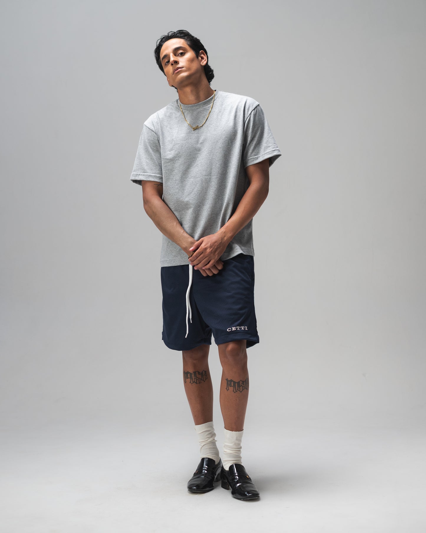 SHORT PLEXUS - MARINHO