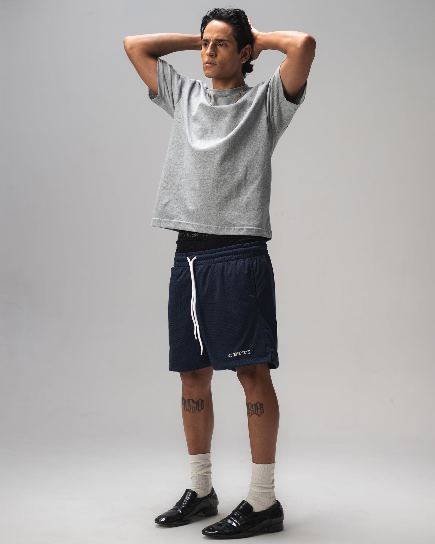 SHORT PLEXUS - MARINHO