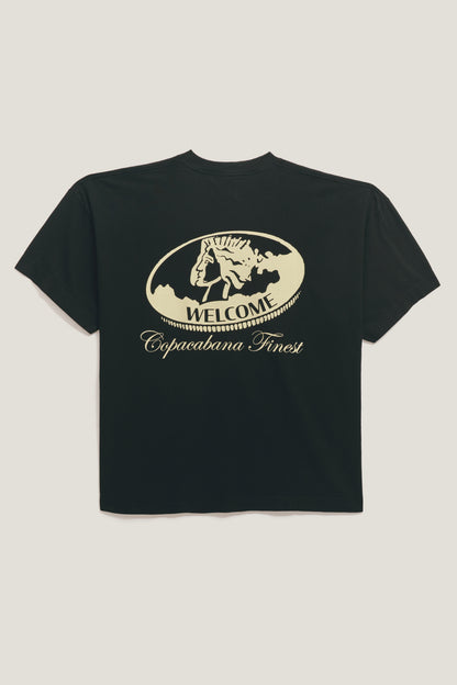 Tshirt Boxy Fit Royal Coin Preta
