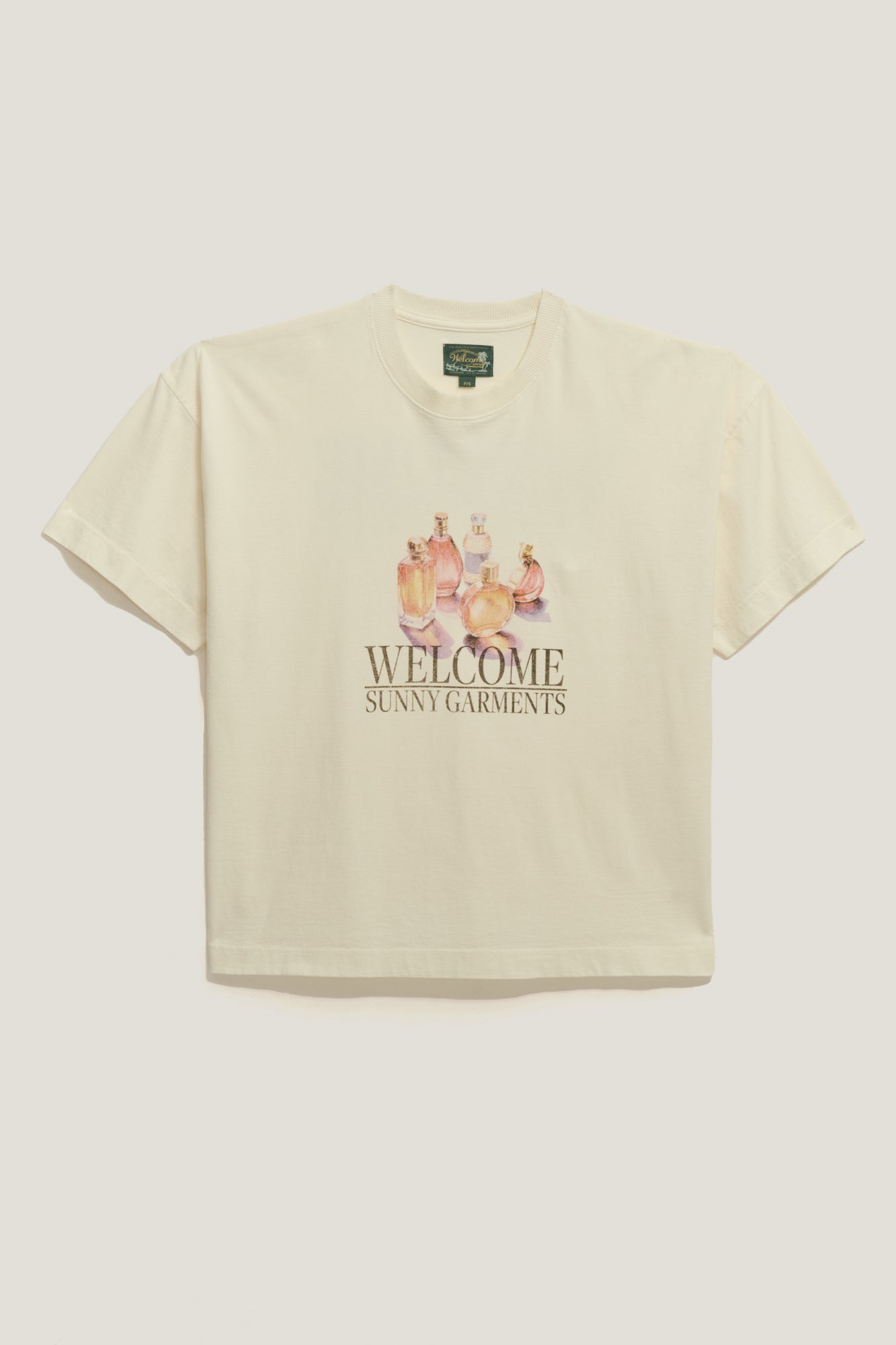 TShirt Boxy Fit Fragance Off White