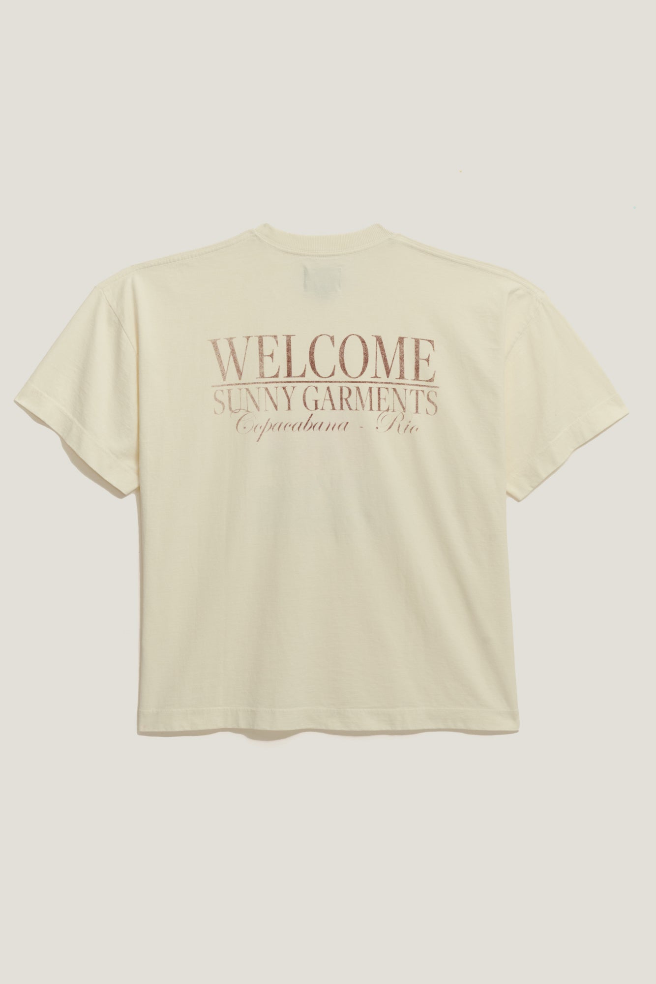 TShirt Boxy Fit Fragance Off White