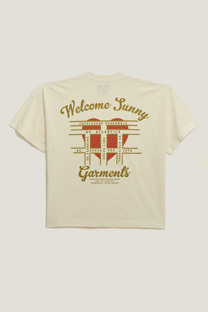 TShirt Boxy Fit Streetview Off White