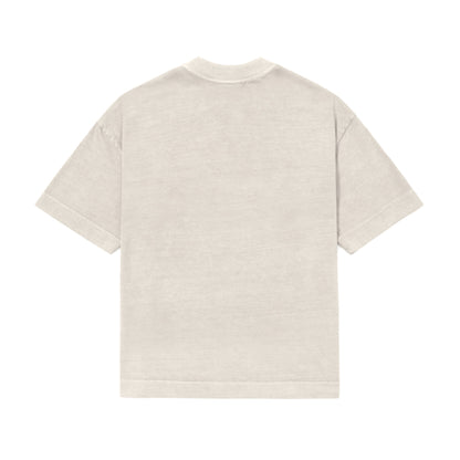 CAMISETA OVER  E.E.C. BEGE