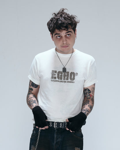 EXCLUSIVE REGULAR GAZE TEE - OFF WHITE