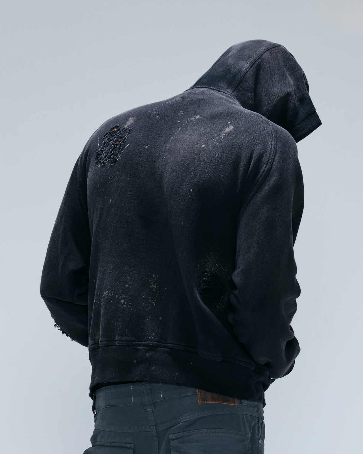 VOID HOODIE - DIRTY BLACK