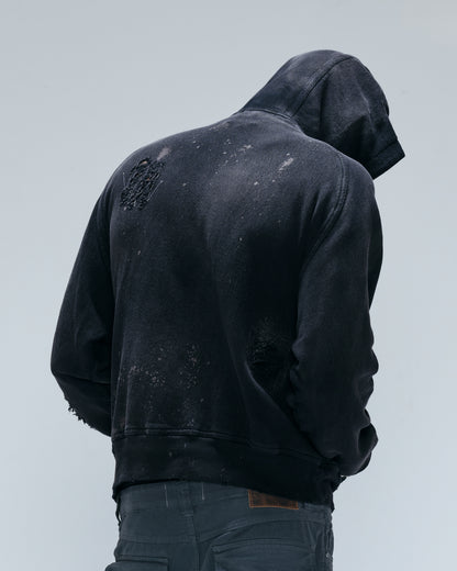 VOID HOODIE - DIRTY BLACK