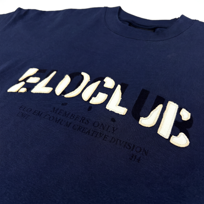 CAMISETA OVER  MEMBERS ONLY  AZUL