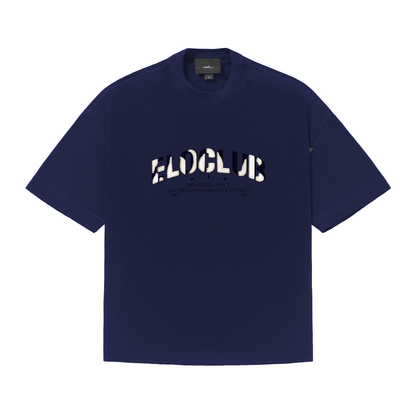 CAMISETA OVER  MEMBERS ONLY  AZUL