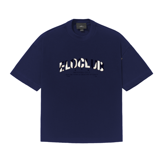 CAMISETA OVER  MEMBERS ONLY  AZUL