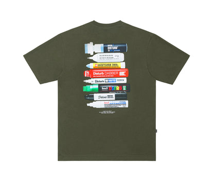 Essential Markers TShirt In Dark Green