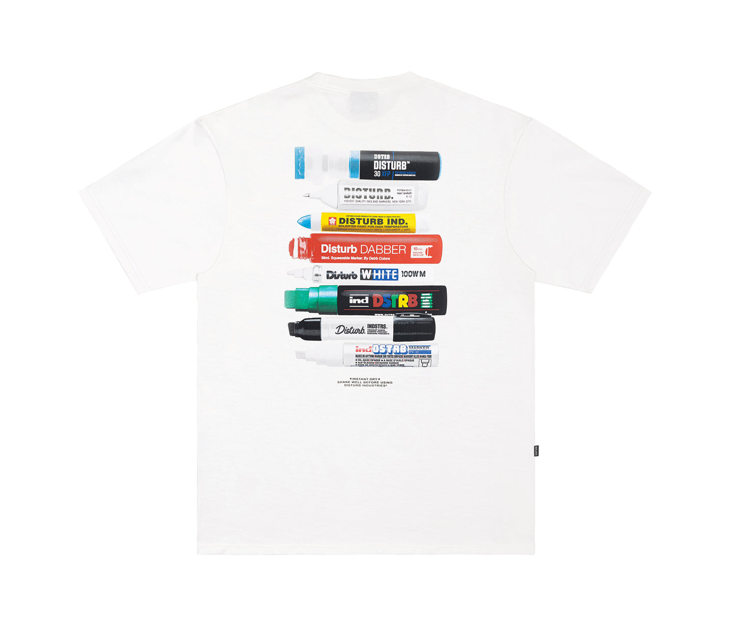 Essential Markers TShirt In OffWhite