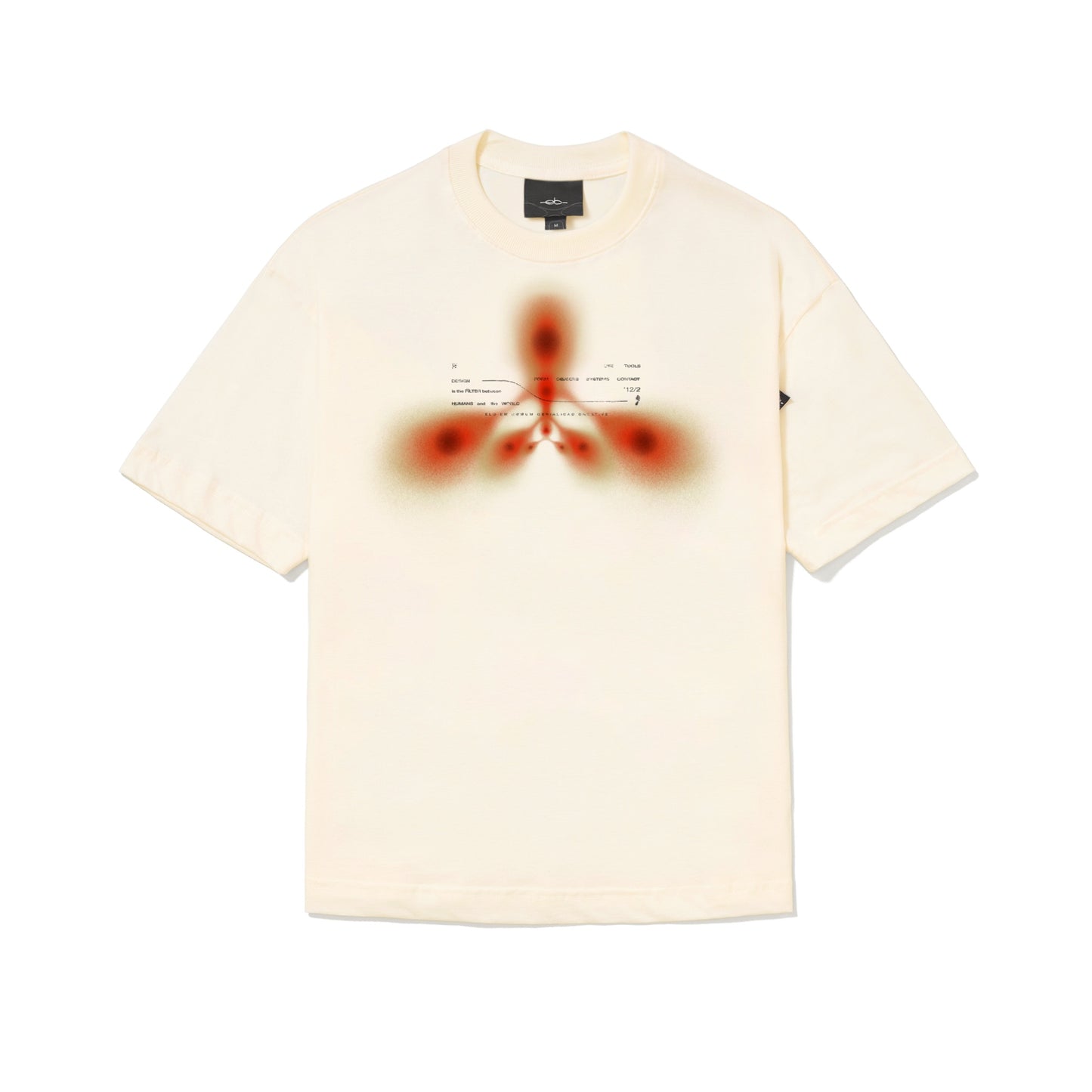 CAMISETA REGULAR FILTER BEGE