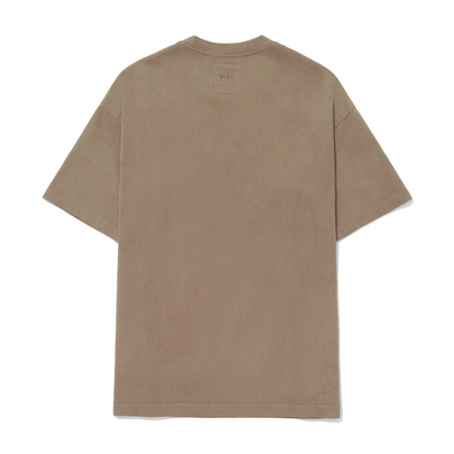 Foil Nano Logo Tshirt  Dark Tan