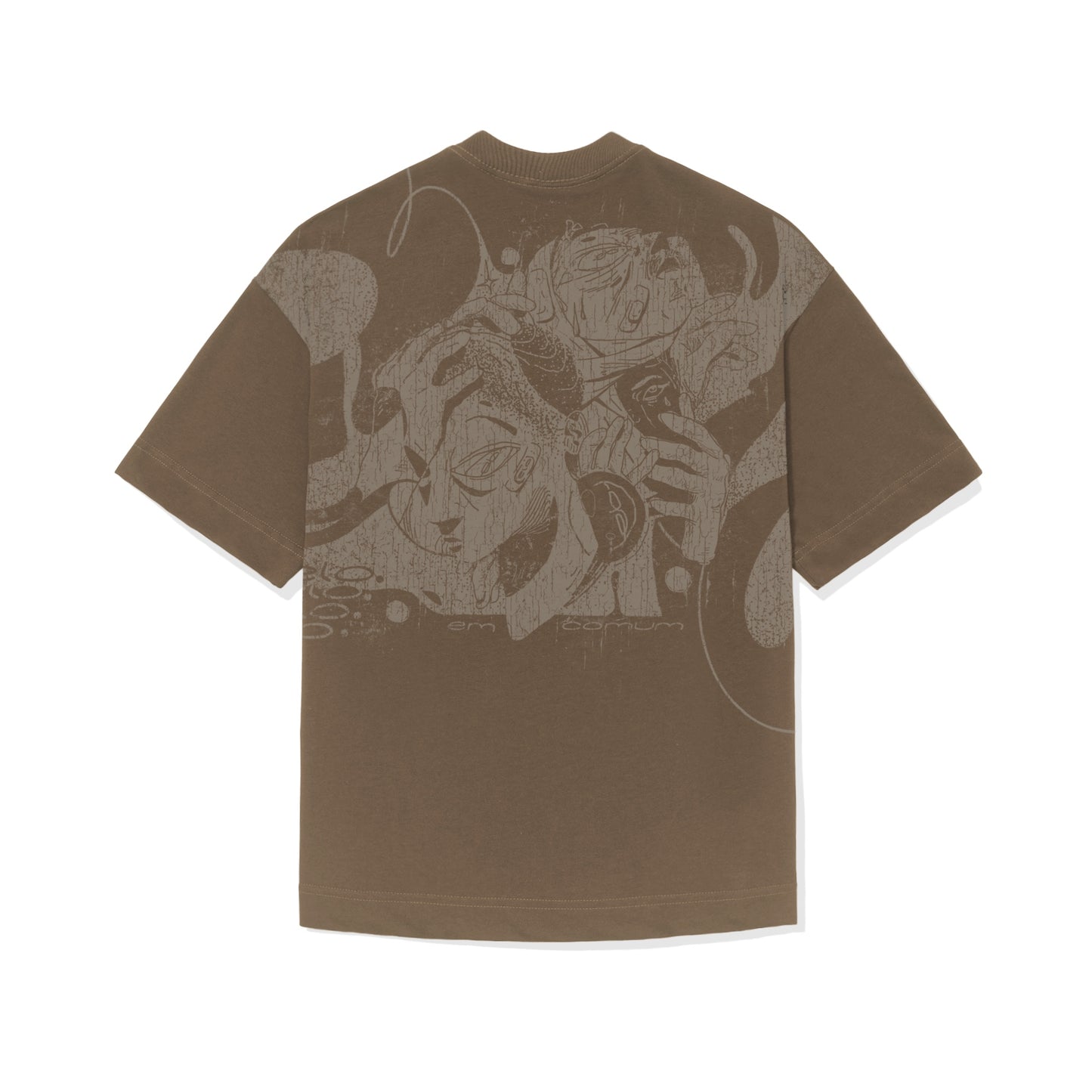 CAMISETA REGULAR FREAK VERDE