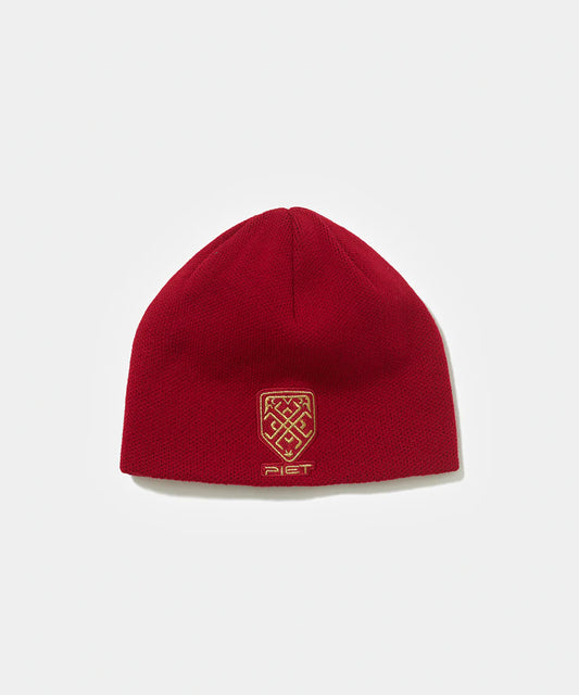 Emblem Beanie - Red