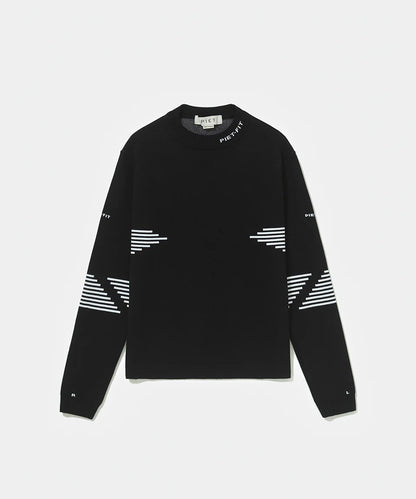 Fitted Long Sleeve Sport Sweater