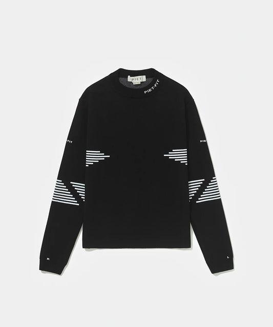 Fitted Long Sleeve Sport Sweater