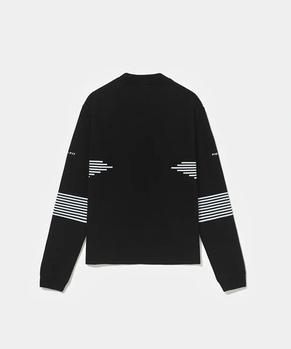 Fitted Long Sleeve Sport Sweater