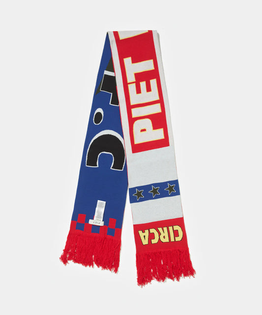 PIET F.C. Football Knitted Scarf - Multicolor