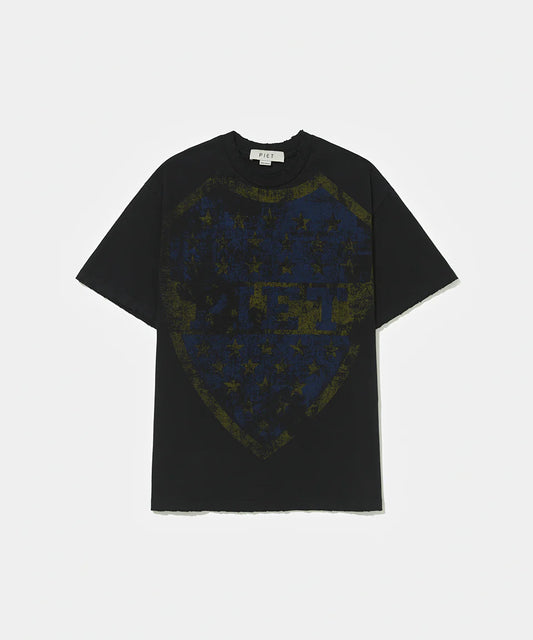 Emblem Relaxed Tshirt  Vintage Black