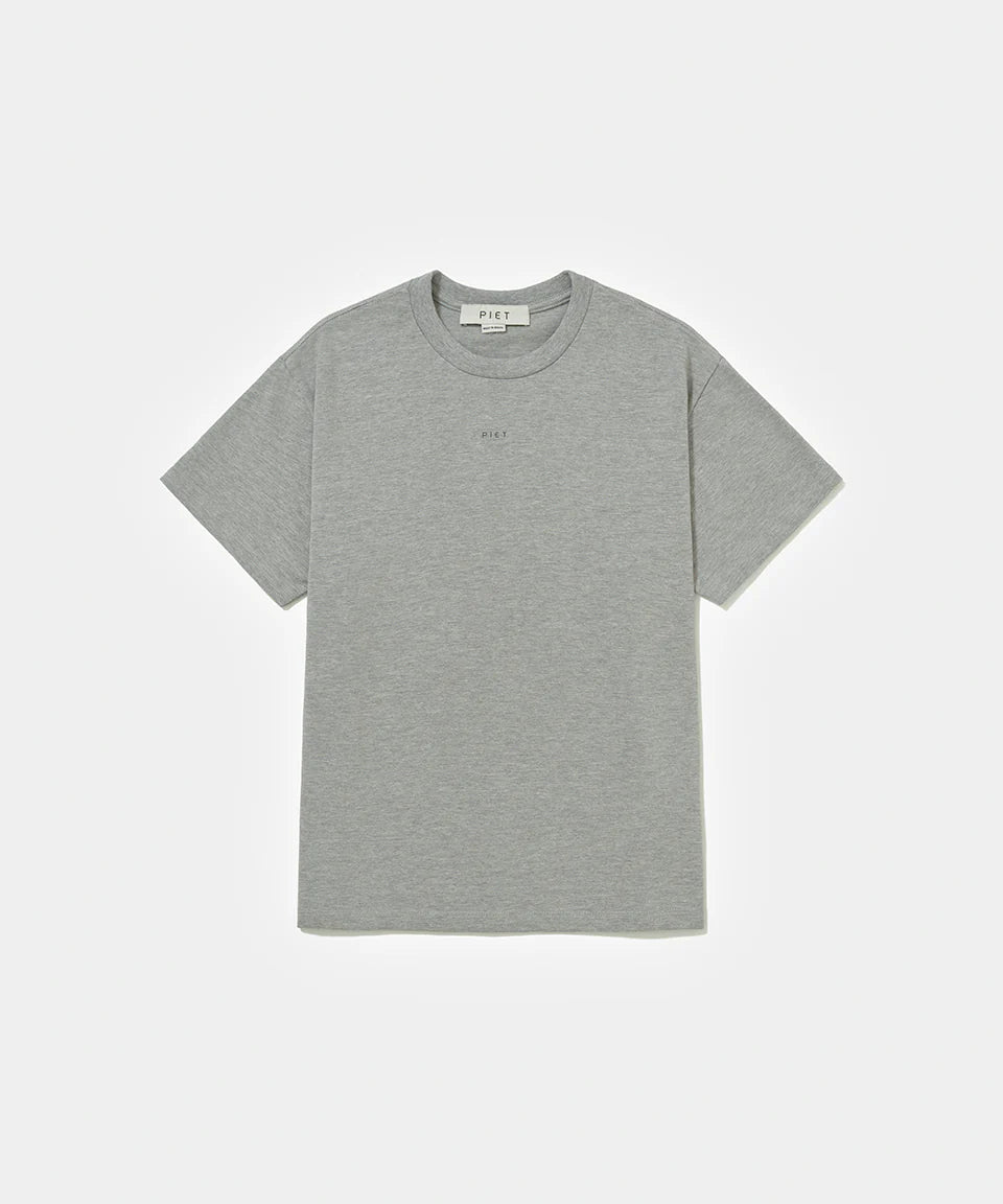 Logo Tshirt  Grey Melange