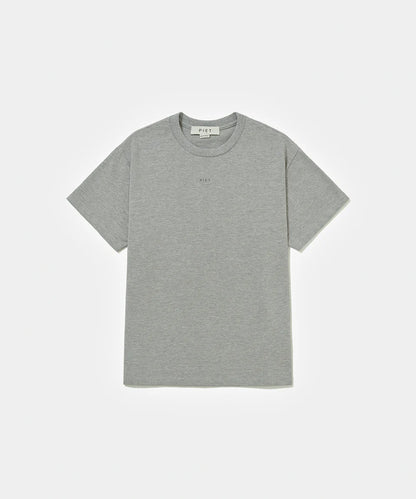 Logo Tshirt  Grey Melange
