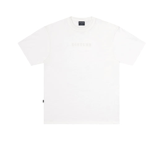 Fade Logo TShirt In OffWhite