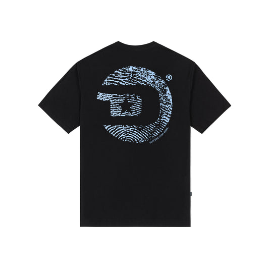 Fingerprint TShirt In Black