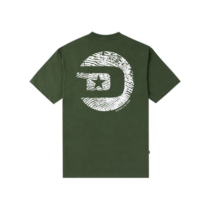 Fingerprint TShirt In Green