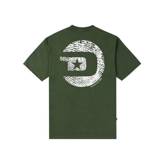 Fingerprint TShirt In Green