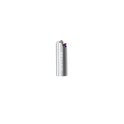 Flint Lighter Case In Silver