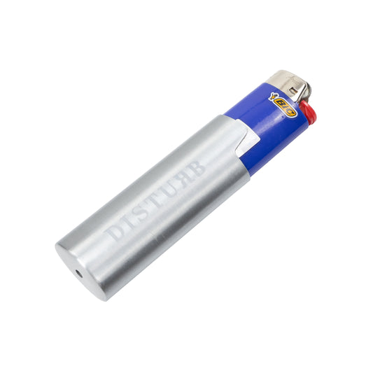 Flint Lighter Case In Silver