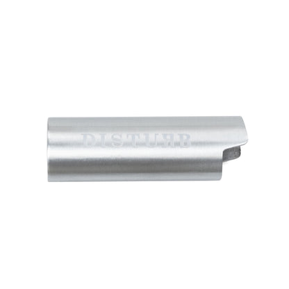 Flint Lighter Case In Silver