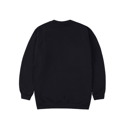 Fragments Crewneck In Black