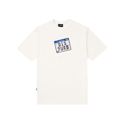 Grau TShirt In OffWhite