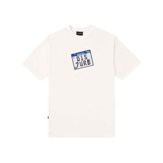 Grau TShirt In OffWhite