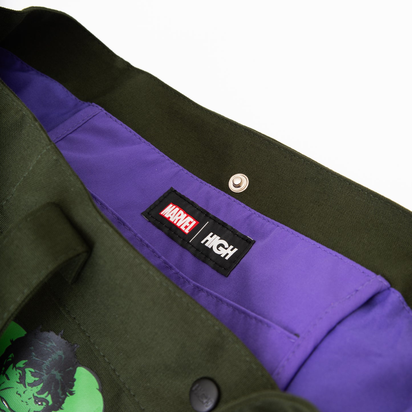 Tote Bag Hulk Green